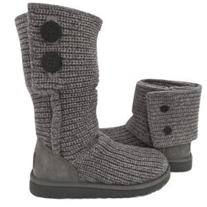 FINAL SALE 🎈New UGG Kids K Cardy Pull-on Knit Boot Size 4